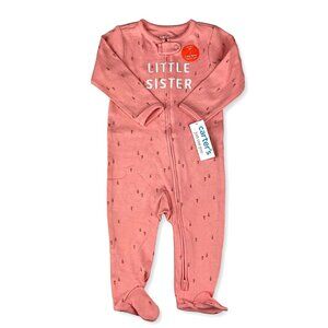 Carter's Just One You® Baby Girls' Floral Little Sister Sleep N' Play - Pink